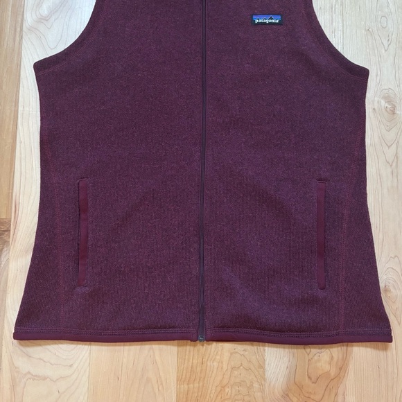 Patagonia Better Sweater Fleece Vest in Chicory Red Maroon - Picture 4 of 11